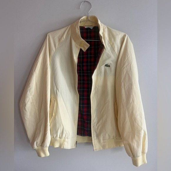 Lacoste Other - Vintage Men’s Lacoste Izod 1980’s Yellow Jacket